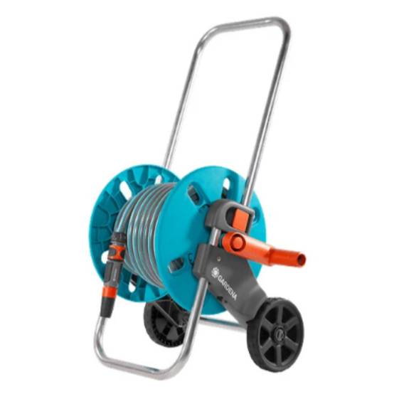 Gardena - Dévidoir de jardin Aquaroll S acier inoxydable avec tuyau L. 20 m – Gardena - Image 12