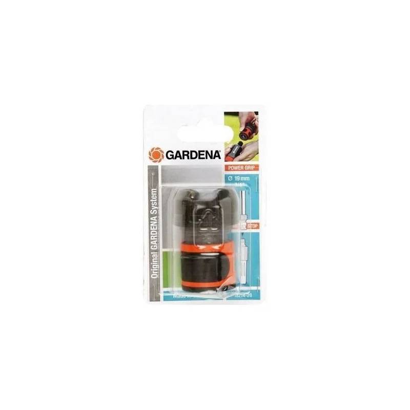 Gardena - Raccord Aquastop pour tuyau Ø 19 mm Orange/Noir - Gardena - Image 5