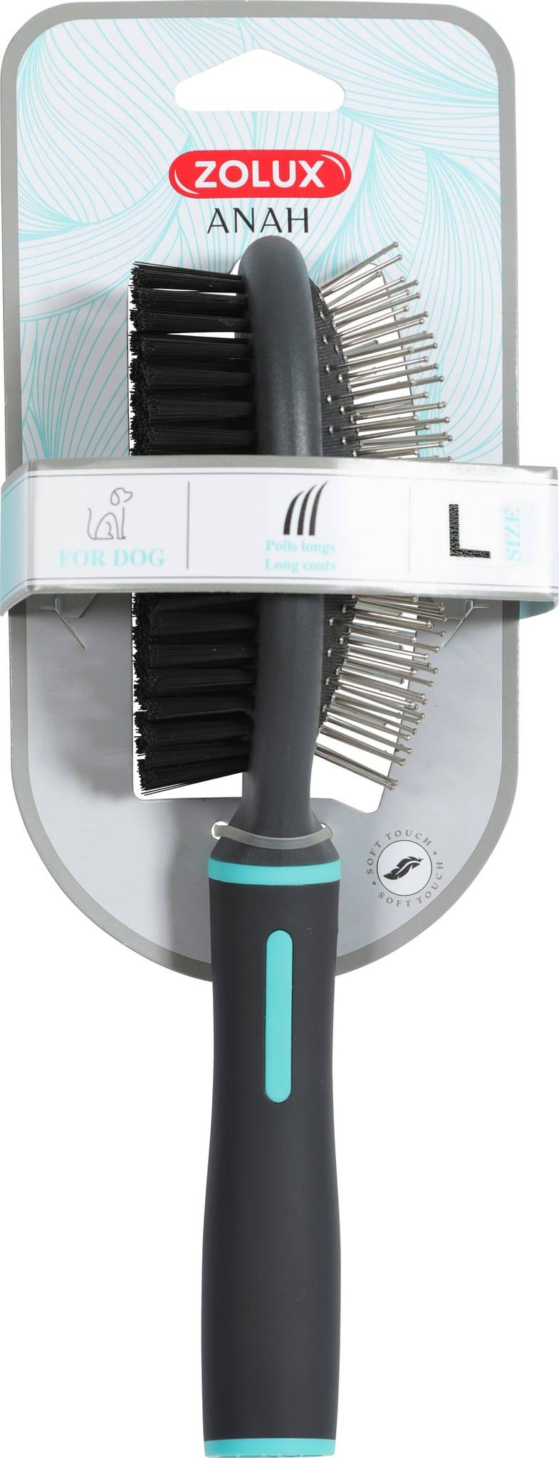 Zolux - Brosse Double Pour Chiens ZOLUX - Image 1
