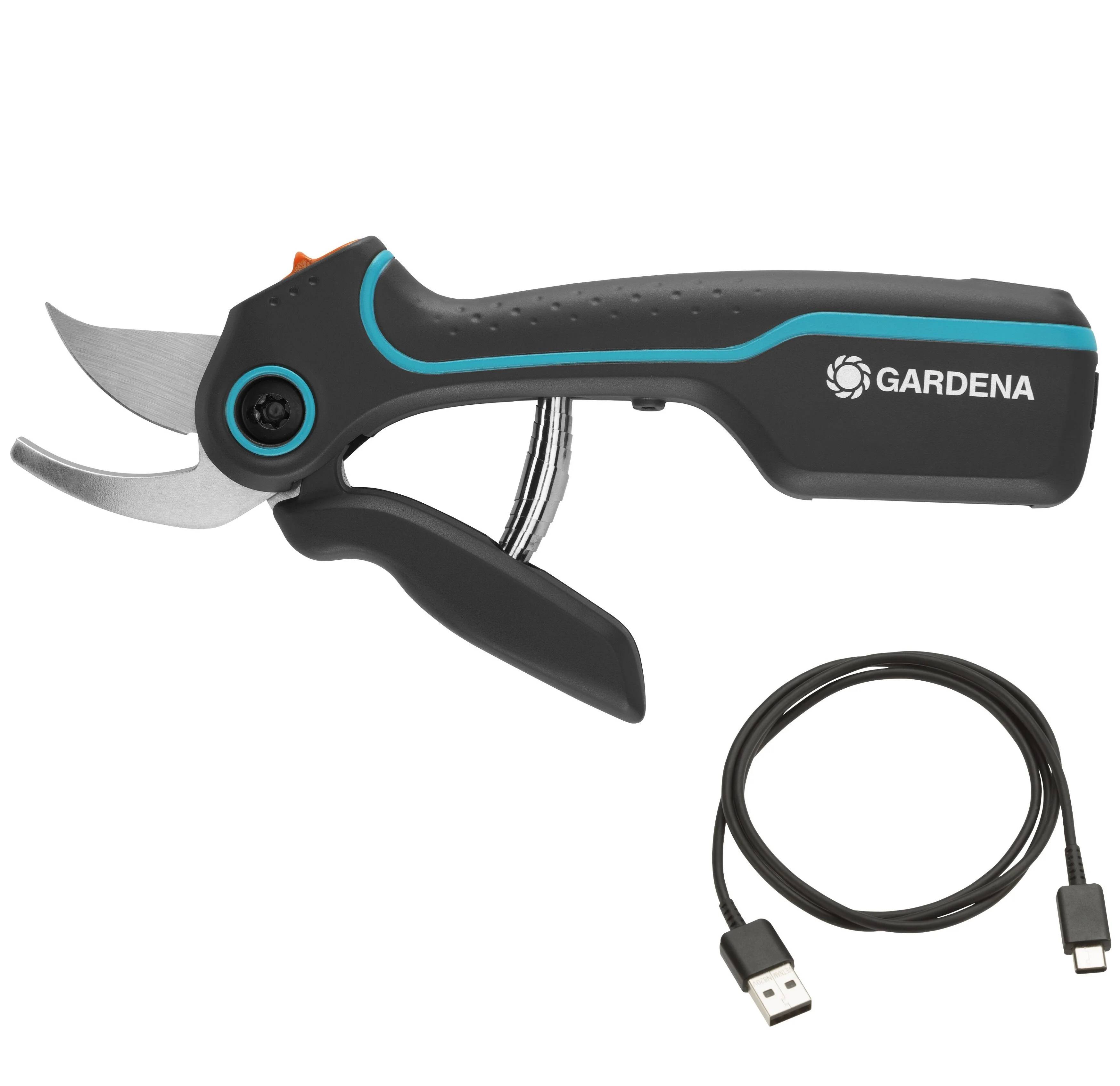 Sécateur batterie AssistCut acier inoxydable GARDENA - Image 1