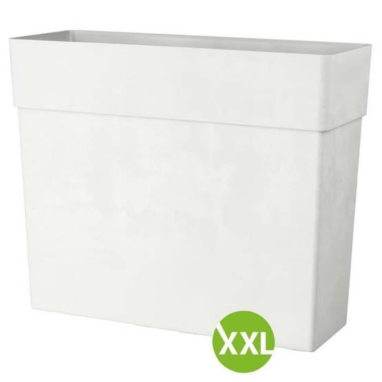 Muret haut LIKE R plastique blanc L.78 cm l.29.5 cm H.65 cm - Deroma - Image 3