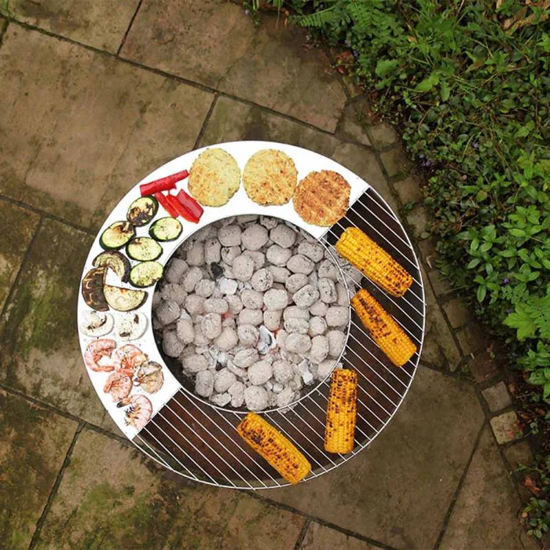Esschert Design - Grille Plancha Barbecue - FANCY FLAMES - Image 4