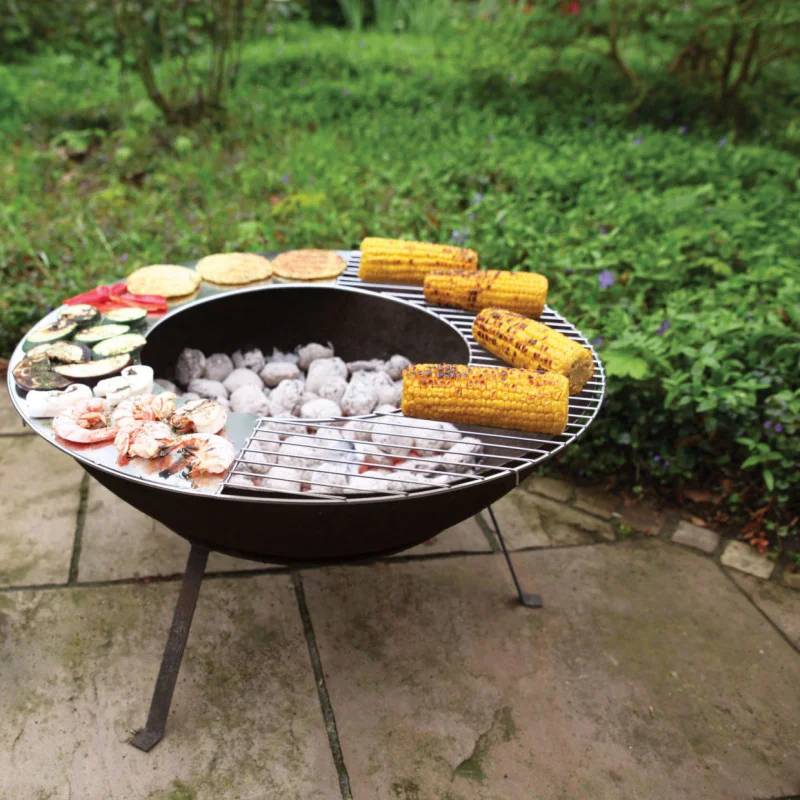 Esschert Design - Grille Plancha Barbecue - FANCY FLAMES - Image 6