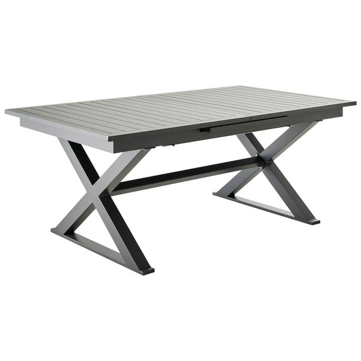 Ecloz - Table de jardin rectangulaire extensible 8 Pers. Anthracite - ECLOZ - Image 3