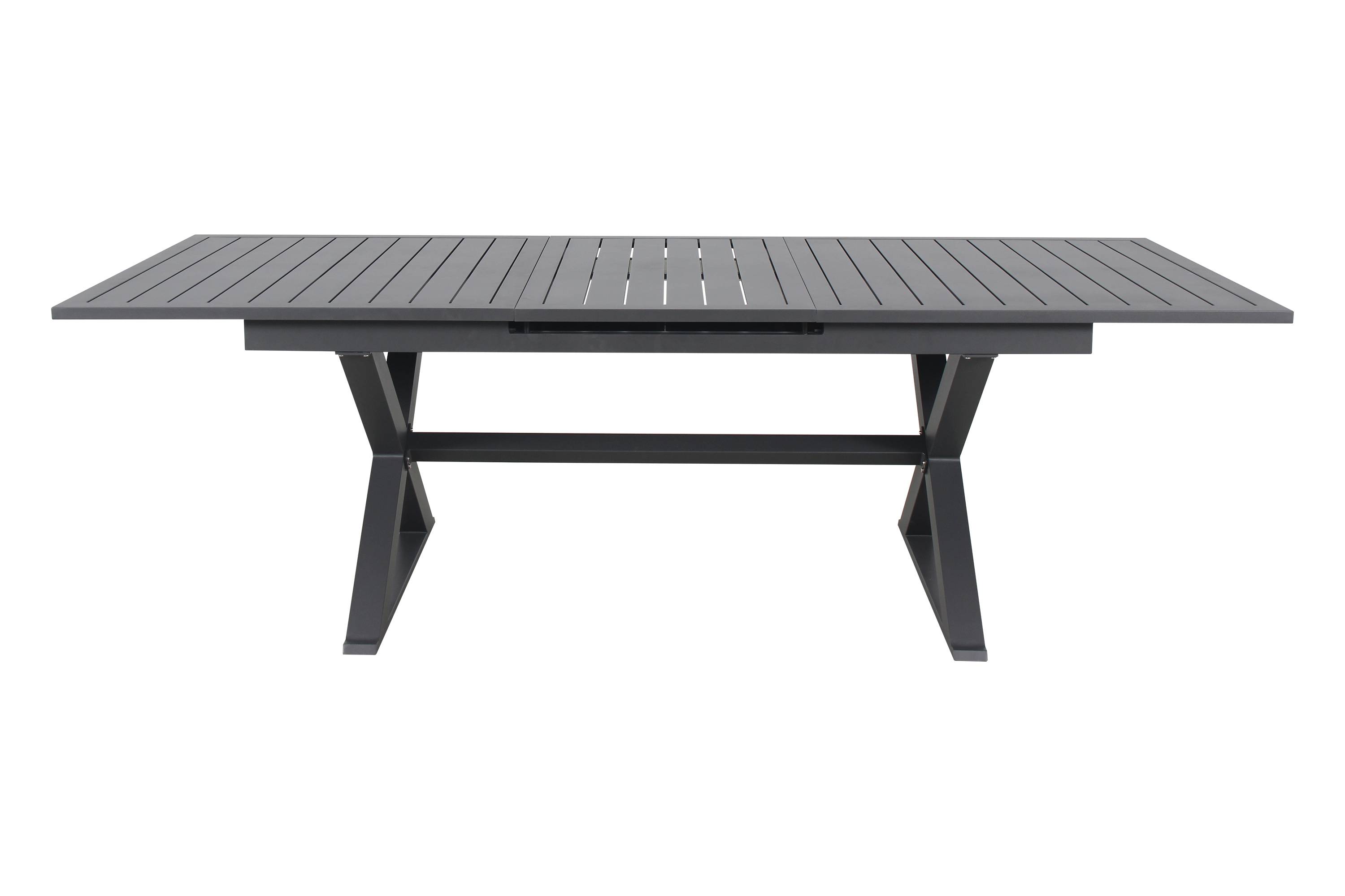 Ecloz - Table de jardin rectangulaire extensible 8 Pers. Anthracite - ECLOZ - Image 10