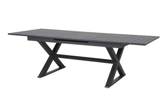 Ecloz - Table de jardin rectangulaire extensible 8 Pers. Anthracite - ECLOZ - Image 7