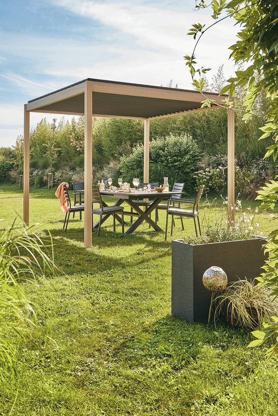 Ecloz - Table de jardin rectangulaire extensible 8 Pers. Anthracite - ECLOZ - Image 13