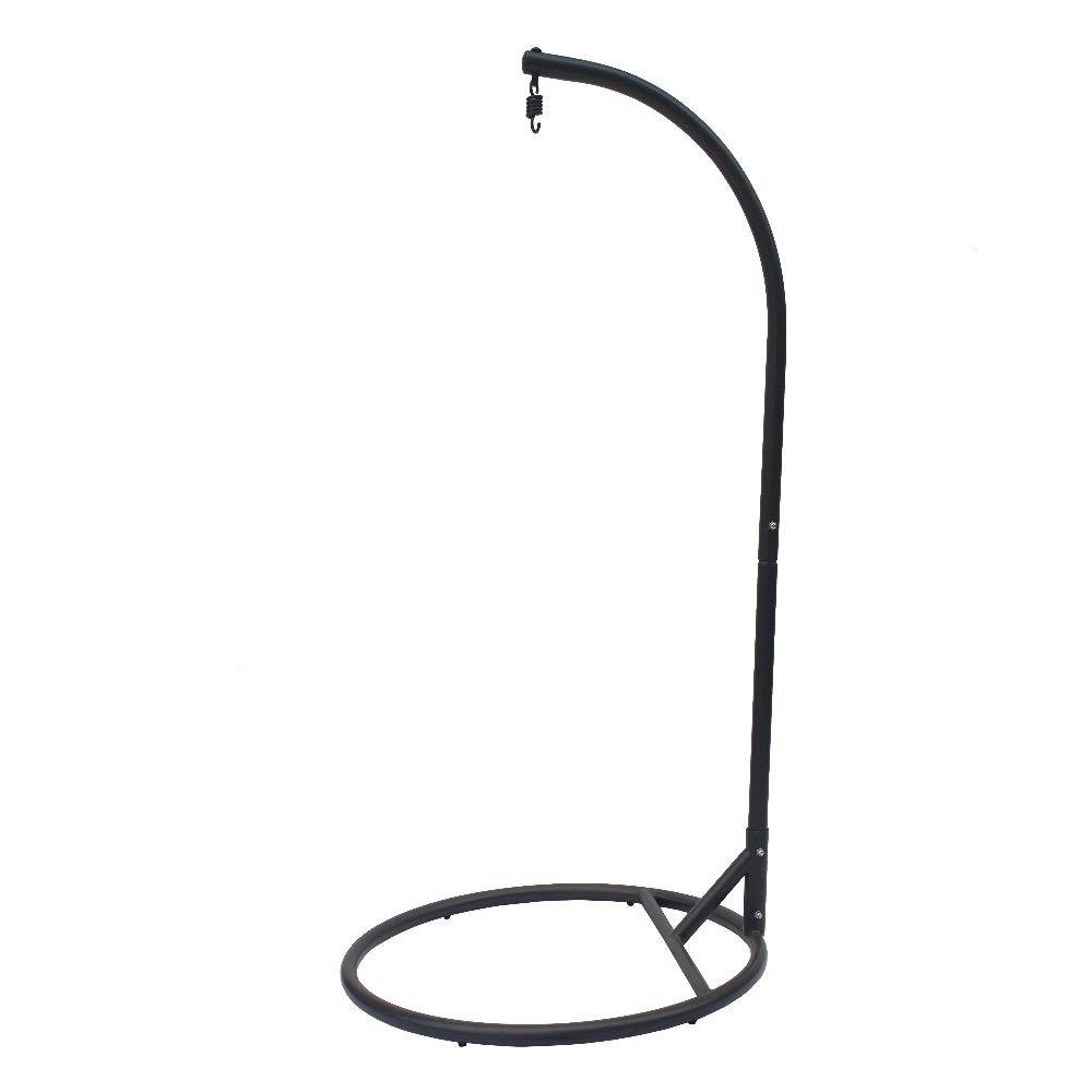 Ecloz - Fauteuil oeuf suspendu de jardin acier cordage anthracite Poket ECLOZ - Image 11