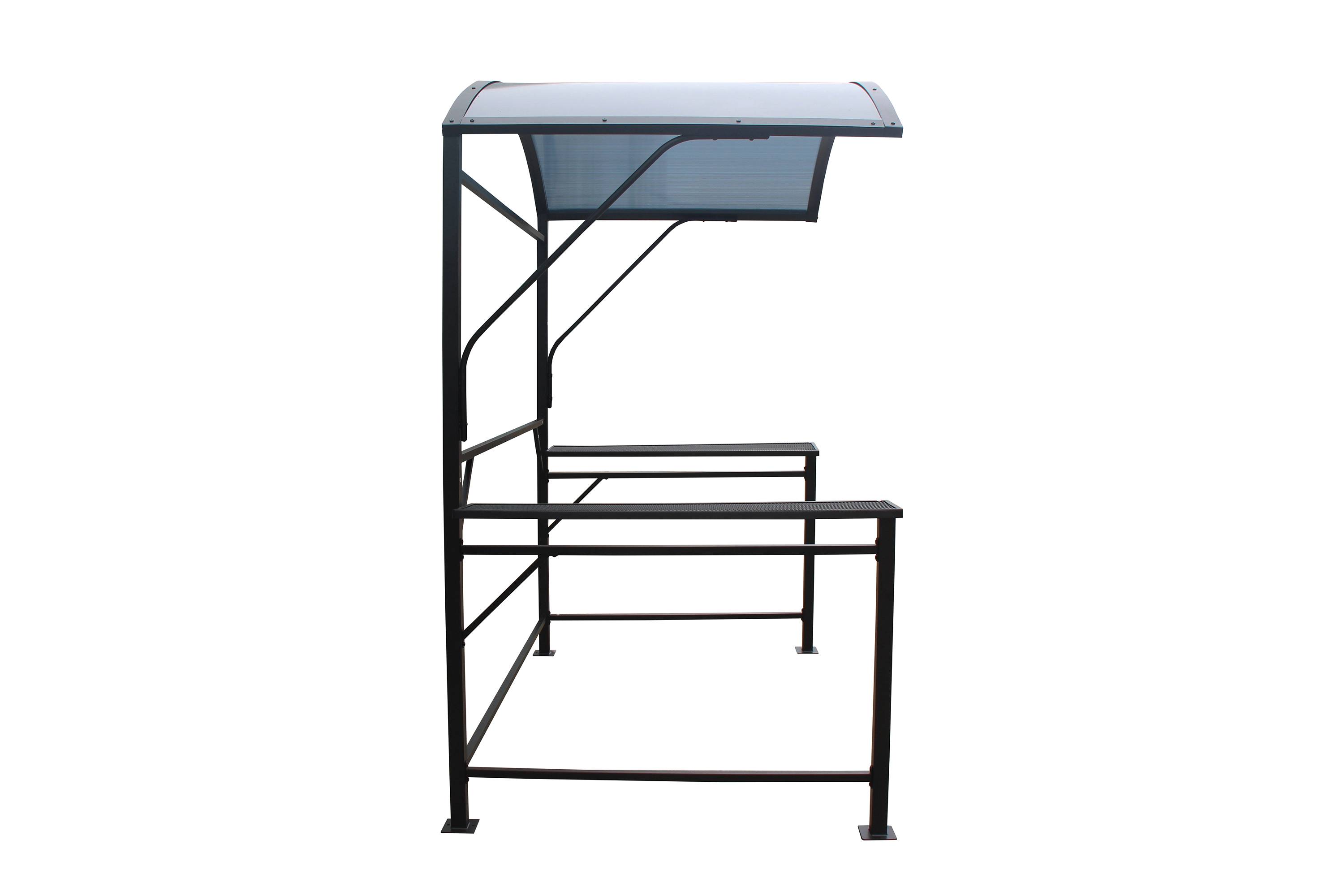 Ecloz - Abri carport barbecue acier polycarbonate - ECLOZ - Image 8