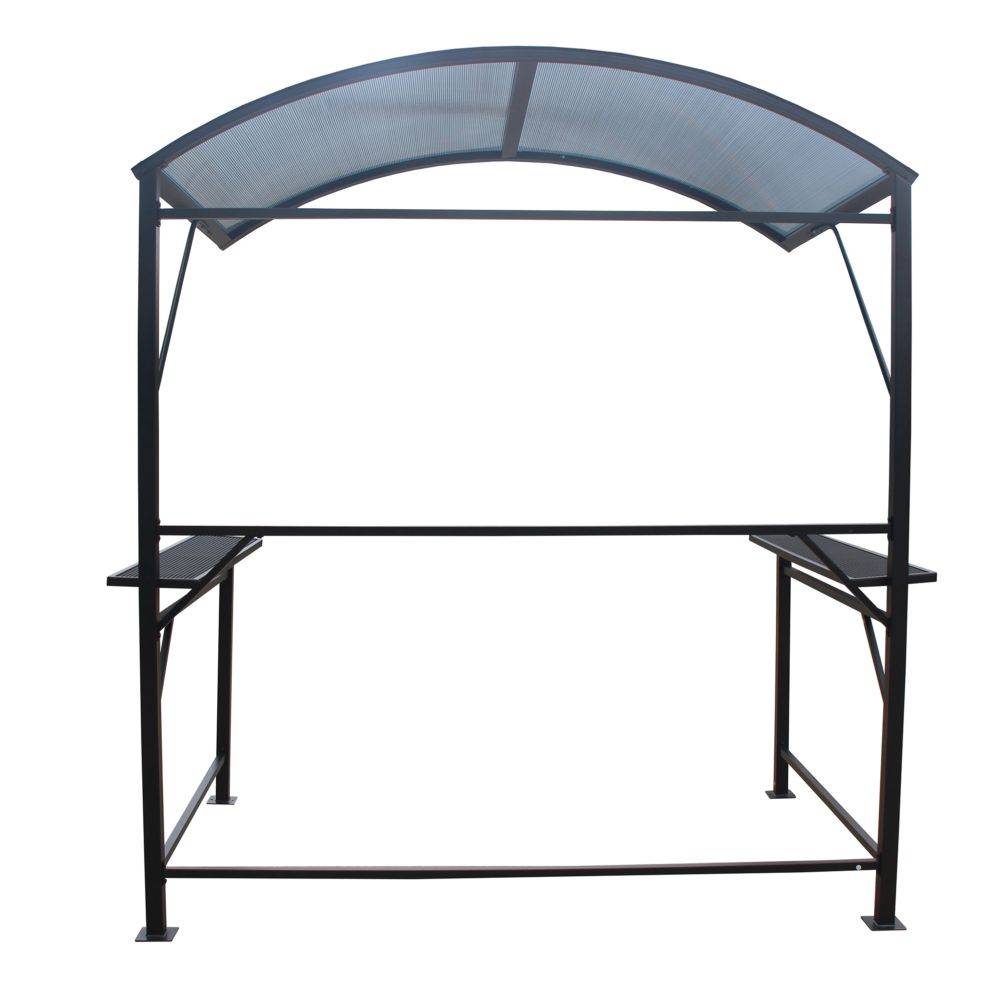 Ecloz - Abri carport barbecue acier polycarbonate - ECLOZ - Image 4