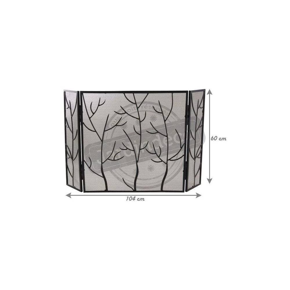 Pare-feu Fer Forgé Noir – AUBRY GASPARD - Image 3
