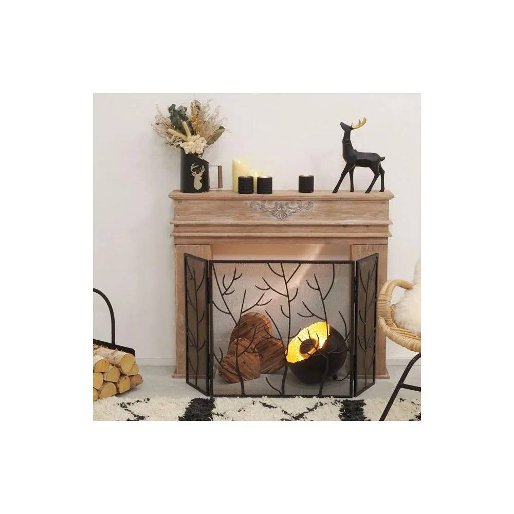 Pare-feu Fer Forgé Noir – AUBRY GASPARD - Image 4