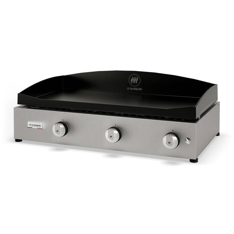 Le Marquier - Plancha gaz inox satiné - LE MARQUIER