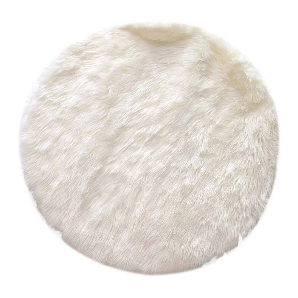 Tapis Rond Imitation Fourrure – THE HOME DECO FACTORY