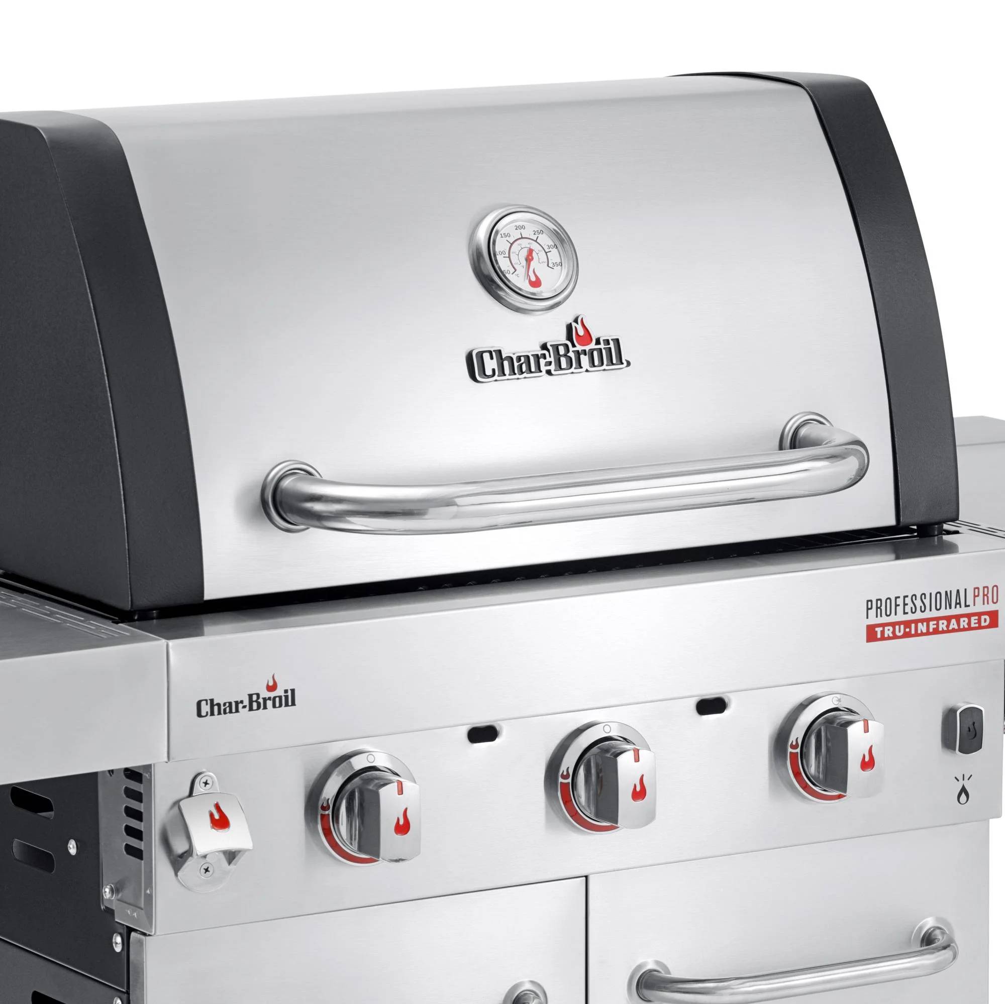 Char-broil - Barbecue à Gaz Inox 3 Brûleurs + 1 Latéral Infrarouge 134 x 54 x 120,9 cm - CHAR-BROIL - Image 17