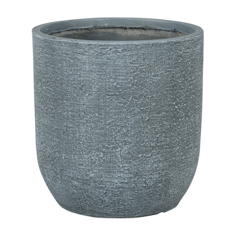Pot Colorado en fibre Gris Ø.49 x H.47 cm