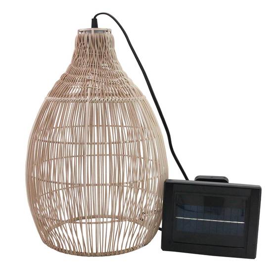 Lumisky - Suspension solaire bohème naturel Holiday Ø.29 x H.42 cm - Image 1