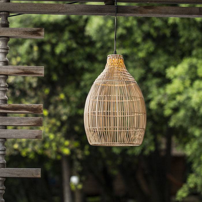 Lumisky - Suspension solaire bohème naturel Holiday Ø.29 x H.42 cm - Image 5