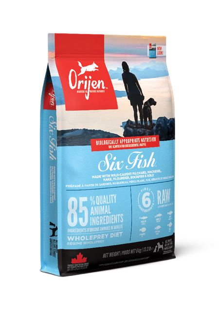 Orijen - ORIJEN DOG Croquettes SIX FISH 11,4 kg - Image 1