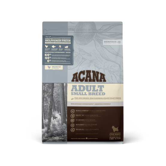 Acana - ACANA HERITAGE DOG Croquettes ADULT SMALL BREED 2 kg - Image 2
