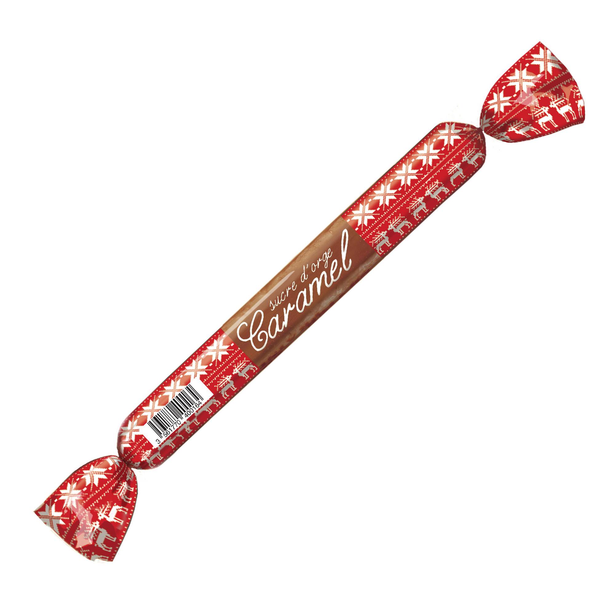 Sucre d'orge au caramel