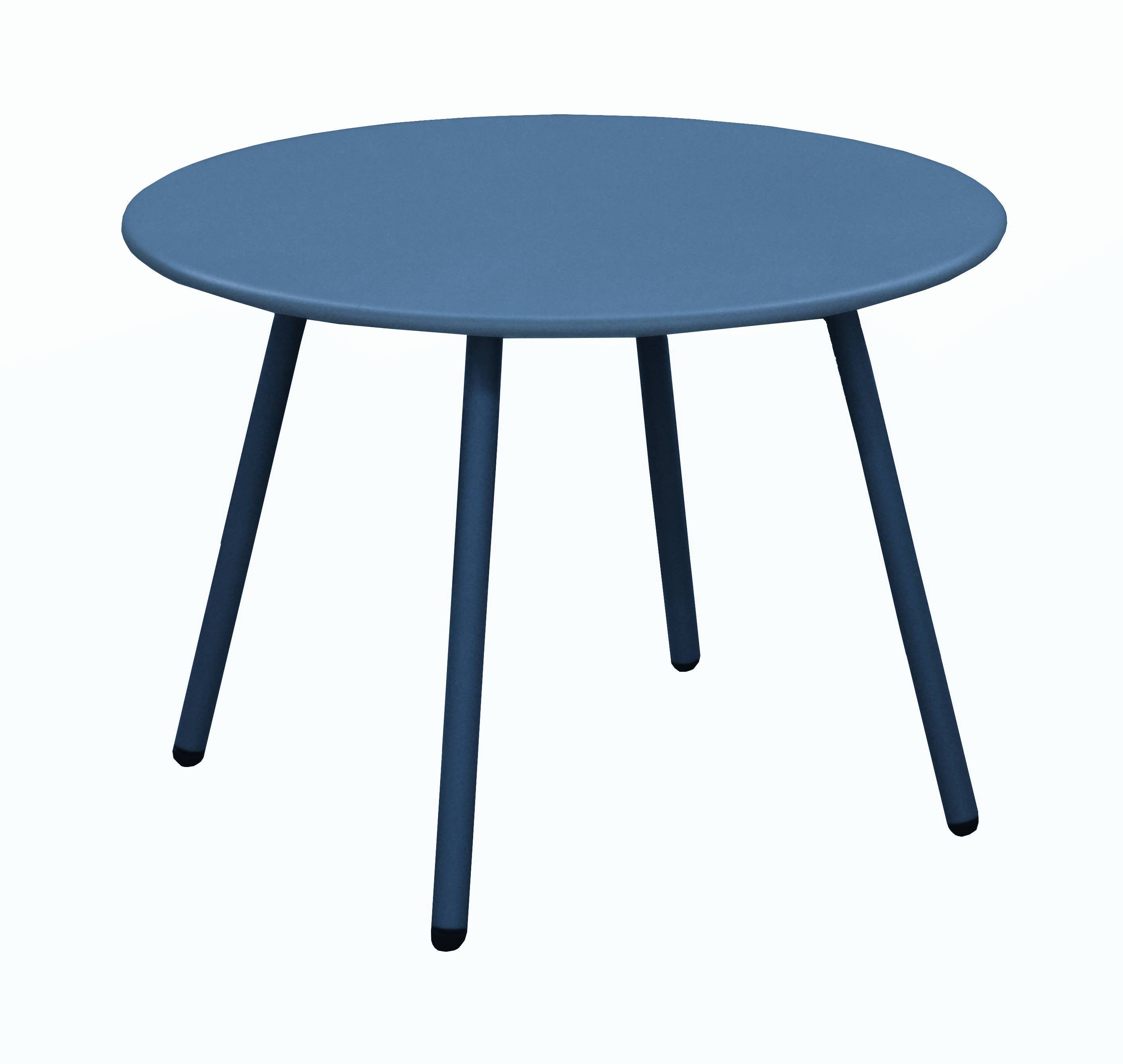 Pro Loisirs - Table basse de jardin acier bleu – RIO