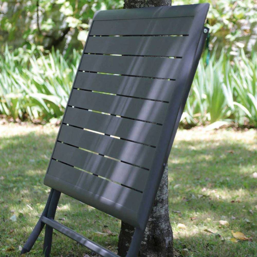 Pro Loisirs - Guéridon Carré Pliant L.70 x H.71 x P.70 cm 7,4 kg - LORITA - Image 6