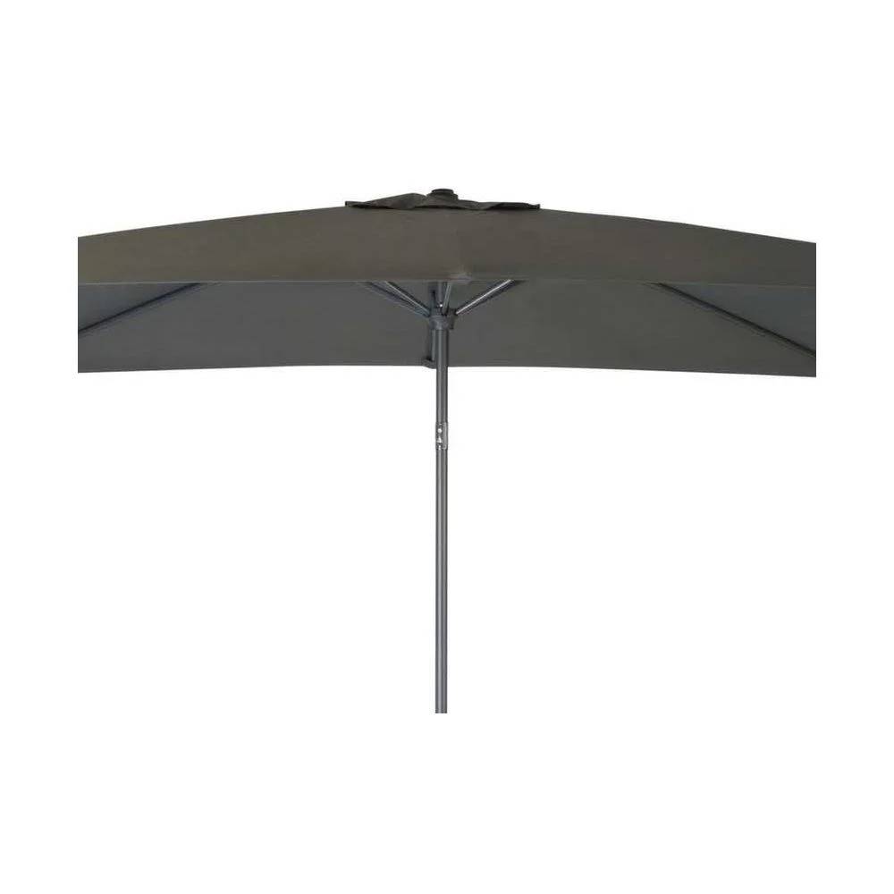 Pro Loisirs - Parasol de jardin droit aluminium gris - PRO LOISIRS - Image 3