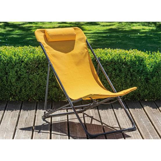 Pro Loisirs - Chilienne de jardin acier moutarde Globe - Image 2