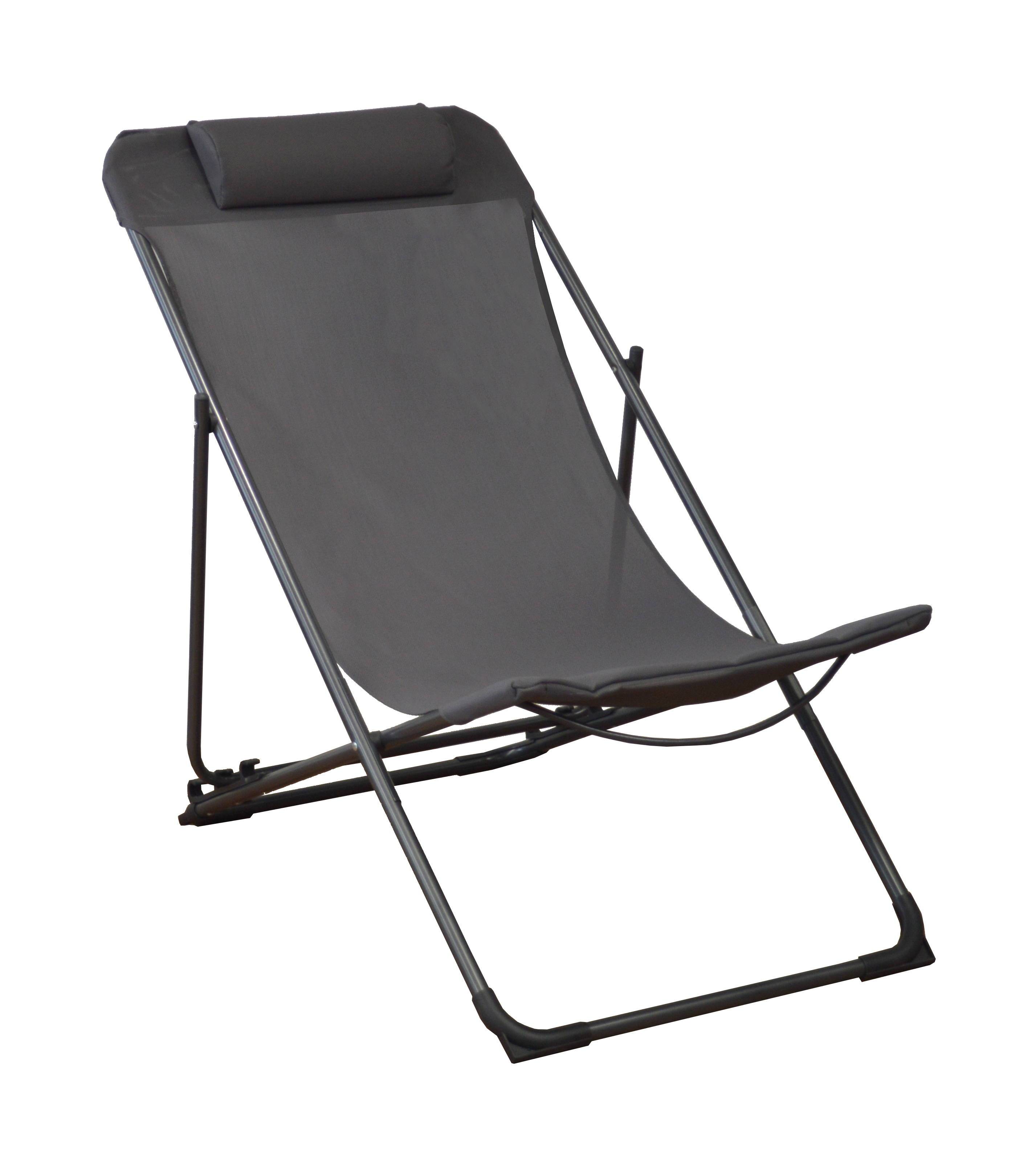 Pro Loisirs - Chilienne de jardin acier gris Globe - Image 1