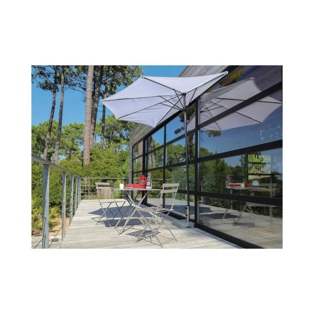 Pro Loisirs - Chaise de repas pliante acier mastic Cuba Proloisirs - Image 5