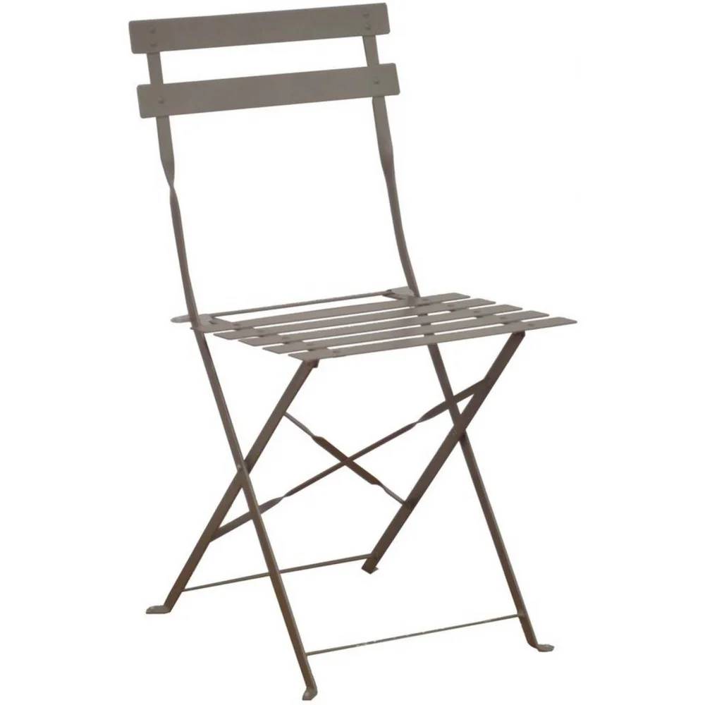 Pro Loisirs - Chaise de repas pliante acier mastic Cuba Proloisirs - Image 4