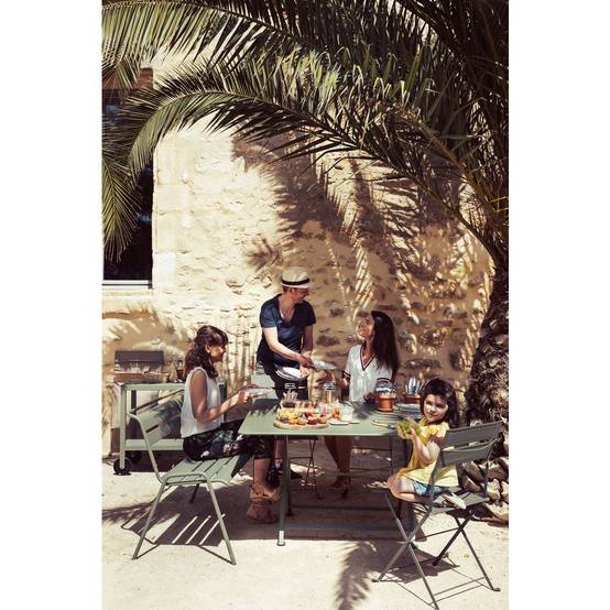 Fermob - Table de jardin rectangulaire pliante acier cactus 6 personnes Cargo Fermob - Image 4