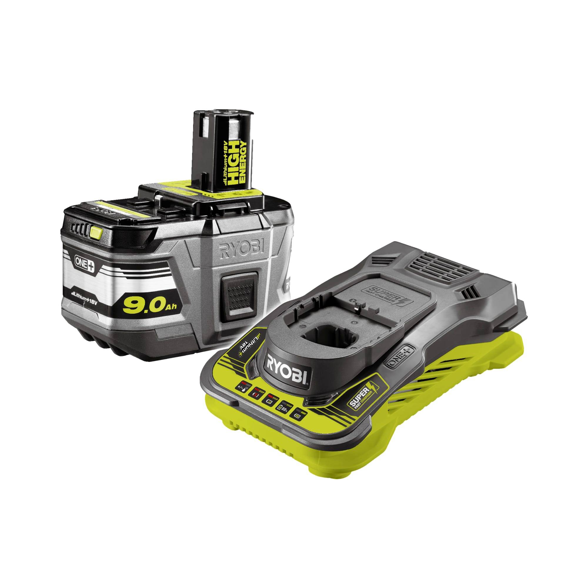 Pack chargeur ultra-rapide Batterie Lithium+ 18V – RYOBI