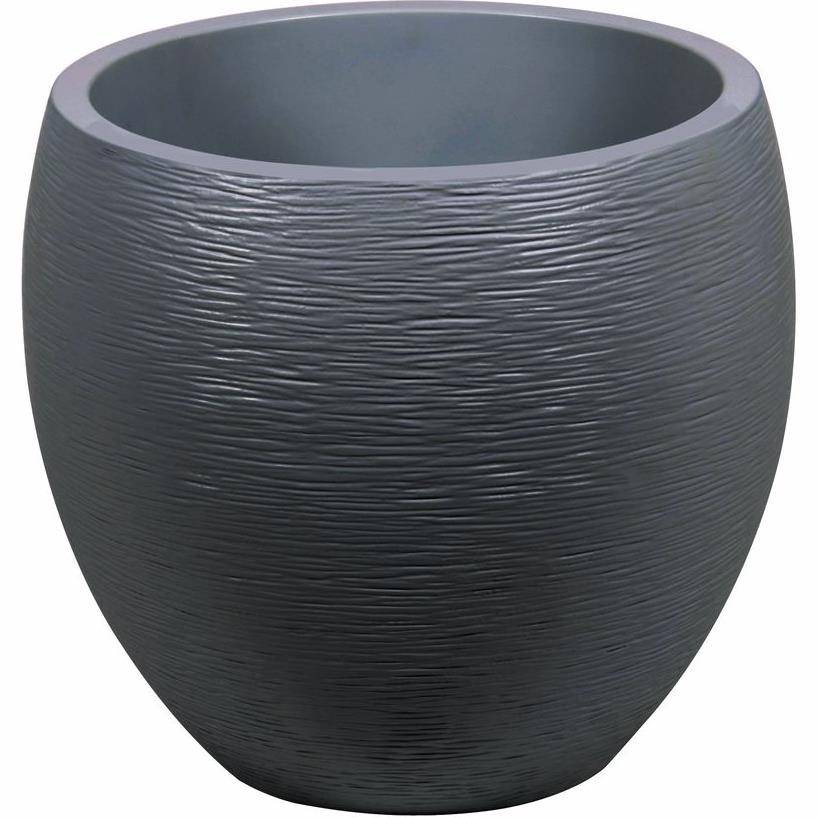 Pot rond double paroi gris anthracite - EDA - Image 3