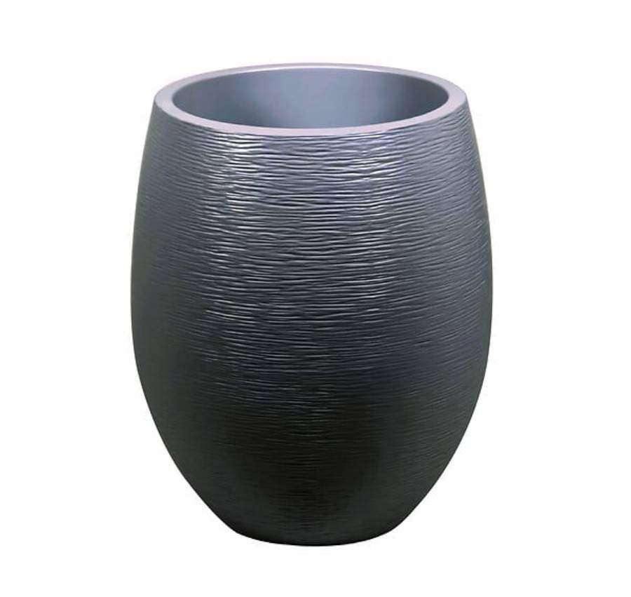 Pot "EGG "GRAPHIT" GM
Double paroi Dim. 50 x H 60 cm Volume 53 L - Image 4