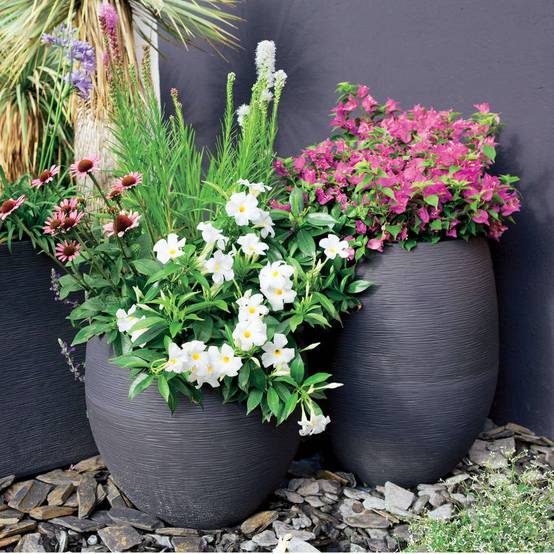 Pot "EGG "GRAPHIT" GM
Double paroi Dim. 50 x H 60 cm Volume 53 L - Image 6