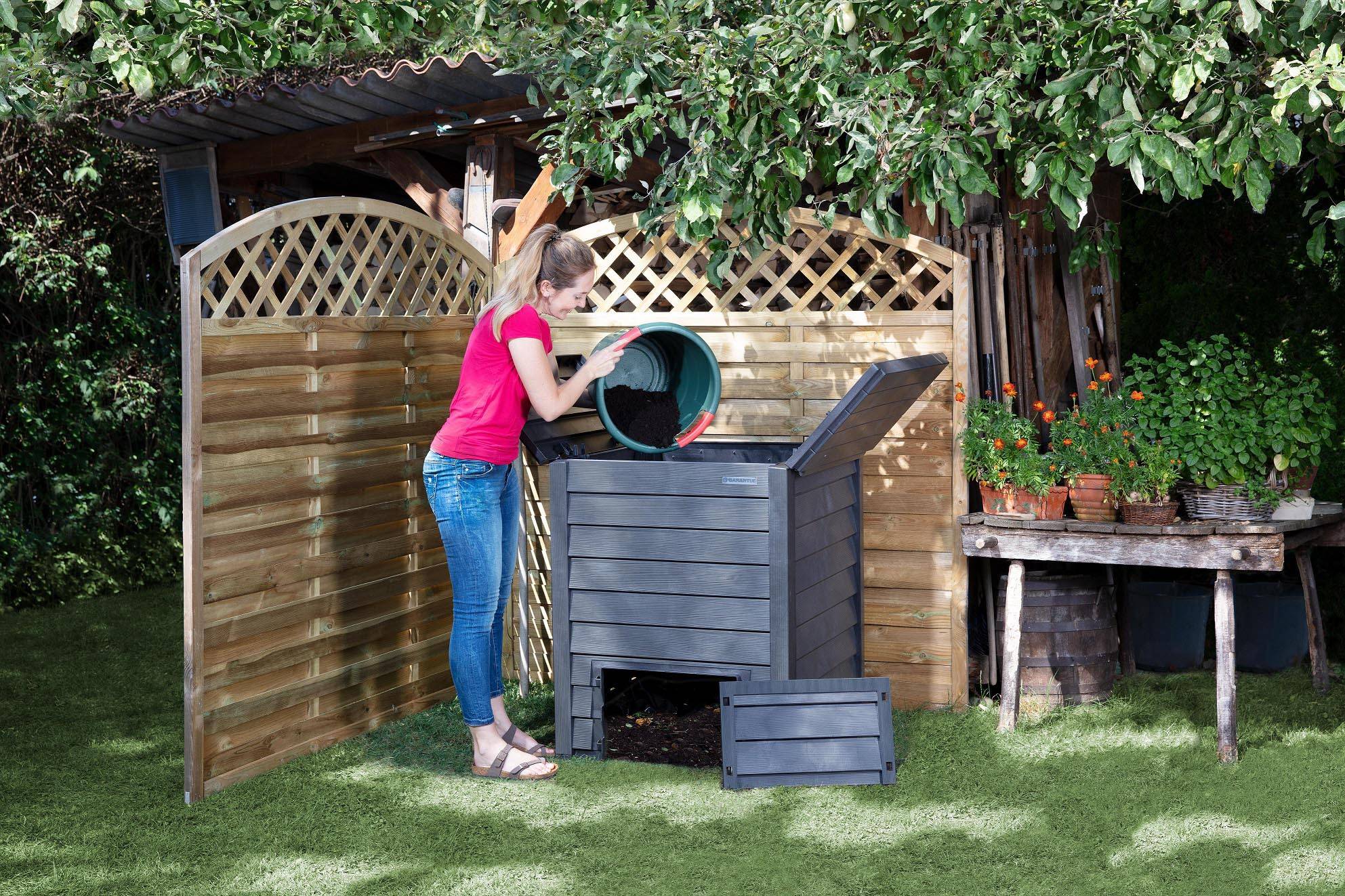 Garantia - Garantia - Composteur Thermo-Wood Brun Anthracite 400 L - Image 4