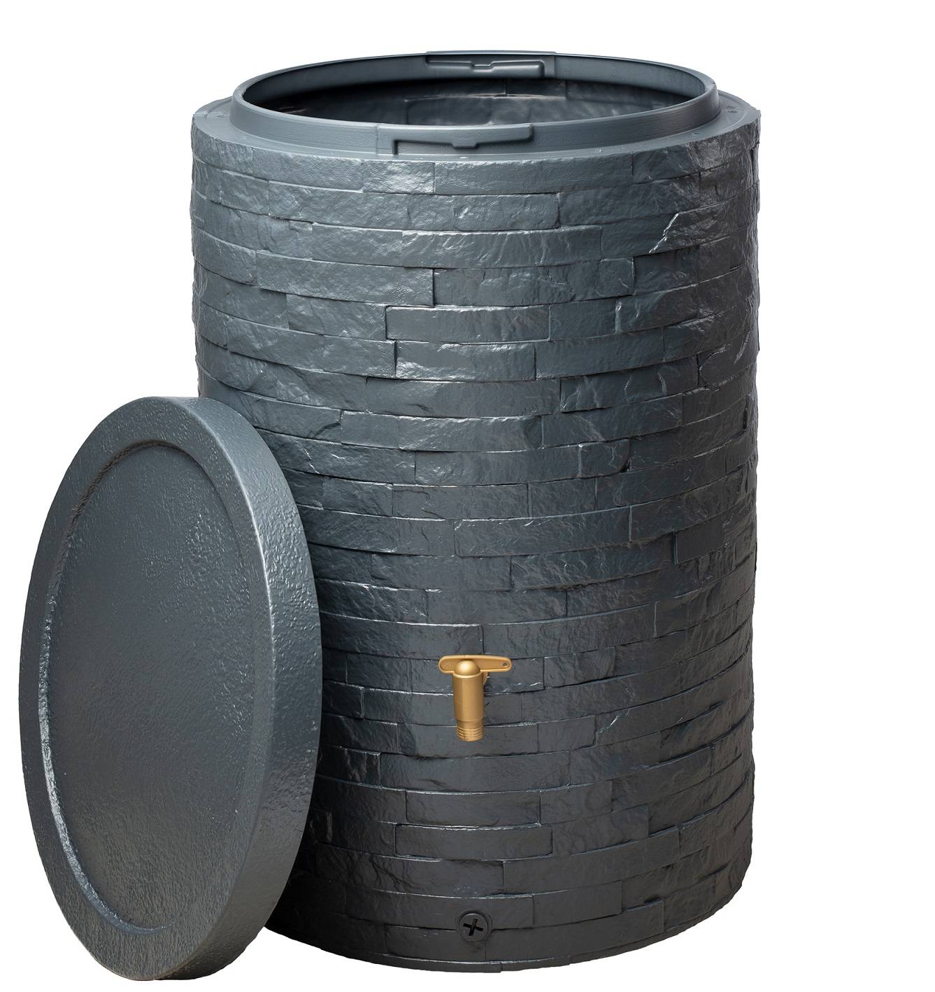 Garantia - Récupérateur d'eau de pluie 400L gris graphite - GARANTIA - Image 1