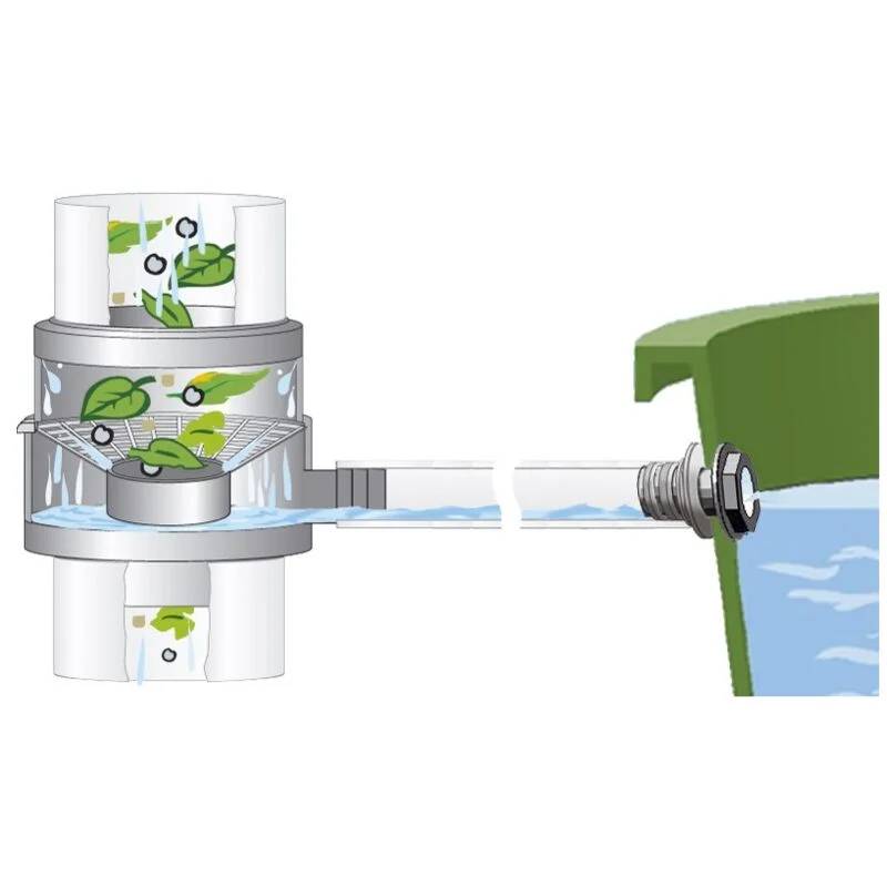 Graf - Collecteur filtrant Eco plastique gris 13x13x11,5cm – GRAF - Image 5