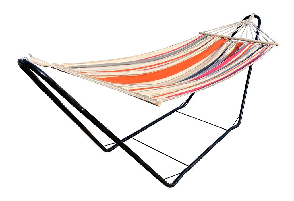 La Siesta - Hamac à barres simple Chillounge® Sunrise avec support en acier - Image 3