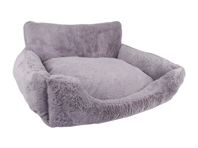 Canapé Solly tissu gris 50 x 40 x 25 cm – CATS FASH - Image 1