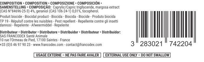 Francodex - Pipettes insectifuges Volaille – FRANCODEX - Image 2