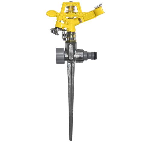 Asperseur Arroseur Rotatif 30-360° en métal brossé sur pic - Image 1