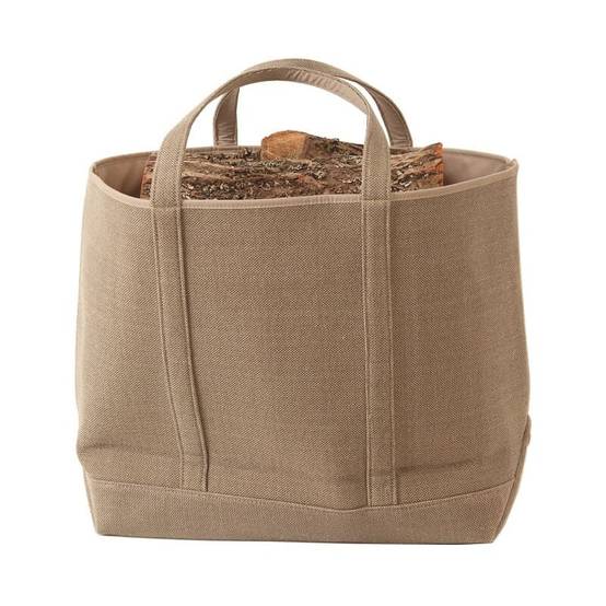 Le Marquier - Sac à bûches Belhara sable - Image 2