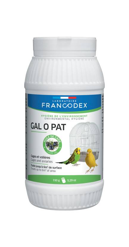 Francodex - Francodex - Gal O Pat poudreur pour habitat oiseaux 150 g