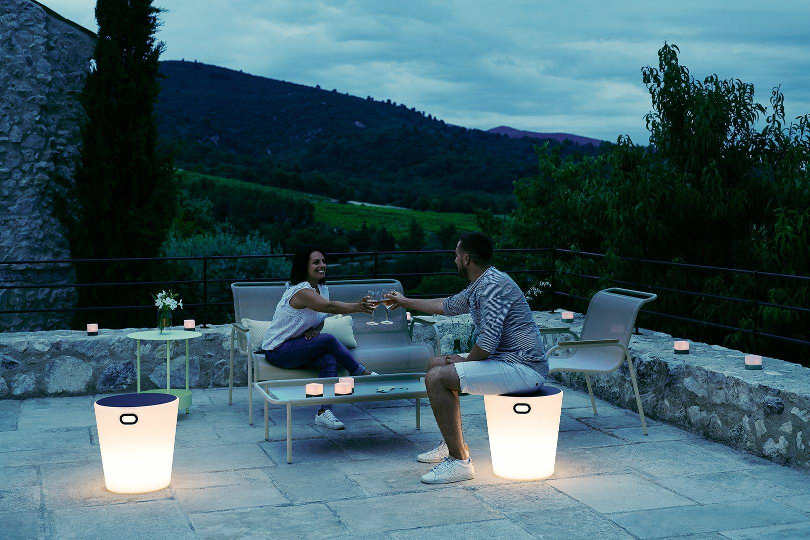 Fermob - Tabouret Lumineux - FERMOB - Image 2