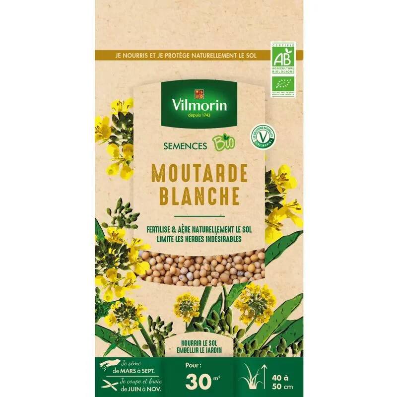 Vilmorin - Graines De Moutarde Blanche Bio - VILMORIN - Image 1