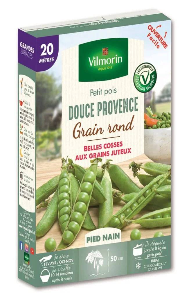 Vilmorin - Pois Douce Provence série 20m sachet graines 246 g - Vilmorin - Image 2