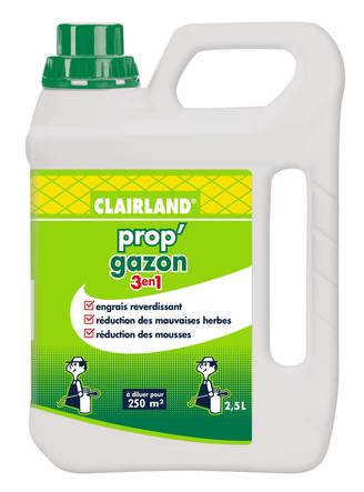 Clairland - Engrais gazon liquide 3 en 1 - CLAIRLAND